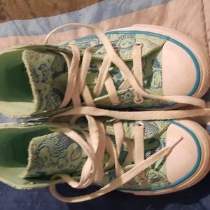 Children's size 13 Converse Chuck Taylor All Star Mermaid Sea Creature
